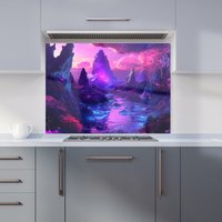 Designer Kitchen Splashbacks Elena Sable: 00038 Kitchen Splashback | Size: 700mm x 750mm