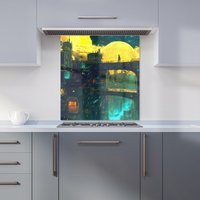 Designer Kitchen Splashbacks Elena Sable: 00058 Kitchen Splashback | Size: 700mm x 750mm