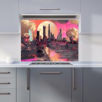 Designer Kitchen Splashbacks Elena Sable: 00062 Kitchen Splashback | Size: 700mm x 650mm