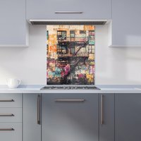 Designer Kitchen Splashbacks Jasper Reed: 00019 Kitchen Splashback | Size: 700mm x 650mm