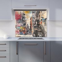 Designer Kitchen Splashbacks Jasper Reed: 00020 Kitchen Splashback | Size: 700mm x 650mm