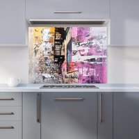 Designer Kitchen Splashbacks Jasper Reed: 00022 Kitchen Splashback | Size: 700mm x 750mm