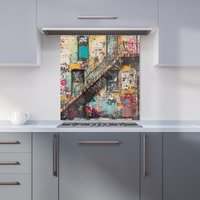 Designer Kitchen Splashbacks Jasper Reed: 00037 Kitchen Splashback | Size: 600mm x 650mm