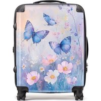 Designer Luggage Ava Sterling: 00015 Suitcase in Purple | Size: Medium