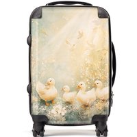 Designer Luggage Ava Sterling: 00020 Suitcase in Yellow | Size: Small