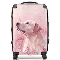 Designer Luggage Ava Sterling: 00023 Suitcase in Pink | Size: Large