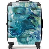 Designer Luggage Calista Vale: 00006 Suitcase in Blue | Size: Mini Cabin