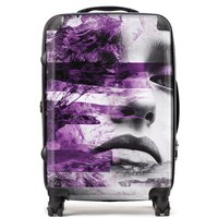 Designer Luggage Calista Vale: 00012 Suitcase in Purple | Size: Medium