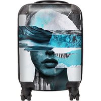 Designer Luggage Calista Vale: 00013 Suitcase in Blue | Size: Large