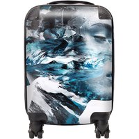 Designer Luggage Calista Vale: 00016 Suitcase in Blue | Size: Cabin