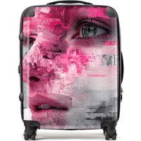 Designer Luggage Calista Vale: 00020 Suitcase in Pink | Size: Medium