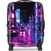 Designer Luggage Dante Mercer: 00001 Suitcase in Purple | Size: Medium