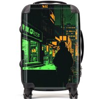 Designer Luggage Dante Mercer: 00014 Suitcase in Green | Size: Small