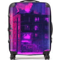 Designer Luggage Dante Mercer: 00033 Suitcase in Purple | Size: Mini Cabin