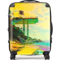 Designer Luggage Elena Sable: 00011 Suitcase | Size: Mini Cabin