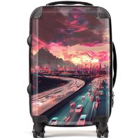 Designer Luggage Elena Sable: 00016 Suitcase | Size: Mini Cabin