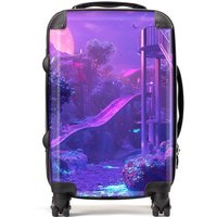 Designer Luggage Elena Sable: 00021 Suitcase in Purple | Size: Large