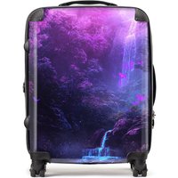 Designer Luggage Elena Sable: 00027 Suitcase in Purple | Size: Medium