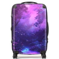 Designer Luggage Elena Sable: 00028 Suitcase in Purple | Size: Large