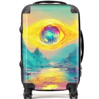 Designer Luggage Elena Sable: 00033 Suitcase | Size: Mini Cabin