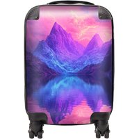 Designer Luggage Elena Sable: 00050 Suitcase in Purple | Size: Large