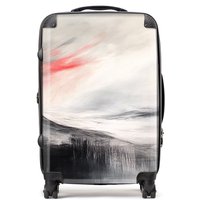 Designer Luggage Isla Quinn: 00001 Suitcase in Grey | Size: Cabin