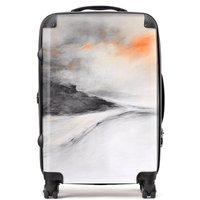 Designer Luggage Isla Quinn: 00013 Suitcase in Grey | Size: Cabin