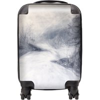 Designer Luggage Isla Quinn: 00027 Suitcase in Grey | Size: Small