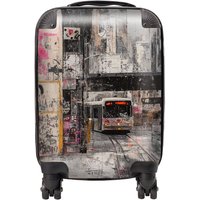 Designer Luggage Jasper Reed: 00036 Suitcase in Pink | Size: Small