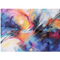 Warren Reed - Designer Serene Explosion: Calm Amidst Colours Chopping Board