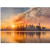 Warren Reed - Designer New York At Sunrise Chopping Board
