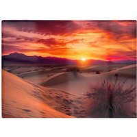 Warren Reed - Designer Sunset In The Desert Chopping Board