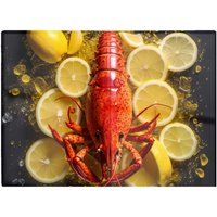 Warren Reed - Designer Lobster On Lemons Chopping Board