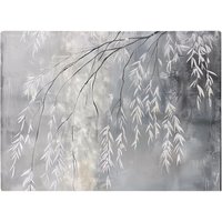 Warren Reed - Designer Wintery Tree Chopping Board in Grey