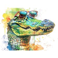 Warren Reed - Designer Cool Crocodile Chopping Board