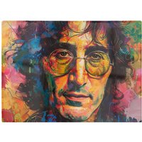 Warren Reed - Designer Psychedelic Portrait Of Lennon Chopping Board