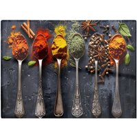 Warren Reed - Designer Herbs & Spices: Gastronomic Canvas Chopping Board