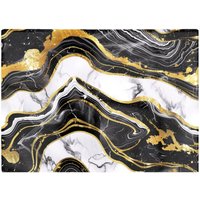 Warren Reed - Designer Black & Gold Marble Effect Chopping Board
