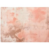 Warren Reed - Designer Hapless Pink Grunge Effect Chopping Board in White