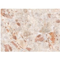 Warren Reed - Designer Polished Sweet Peach Quartz Effect Chopping Board in Blue