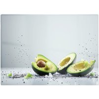 Warren Reed - Designer Avocado & Black Pepper Chopping Board in Green