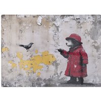 Warren Reed - Designer Banksy Inspired Bear Chopping Board