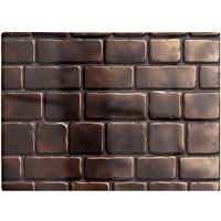Warren Reed - Designer Bronze Bricks Chopping Board in Brown