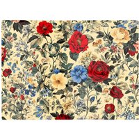 Warren Reed - Designer Vintage Roses & Buds Chopping Board