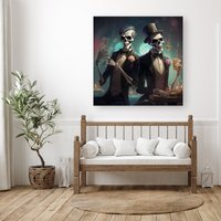 Warren Reed - Designer Dressed In Their Best Canvas | Size: W30" x H30"