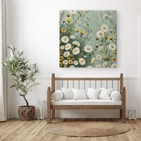 Warren Reed - Designer Springtime Canvas | Size: W30" x H30"