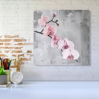 Warren Reed - Designer Blossom On A Branch Canvas | Size: W16" x H16"