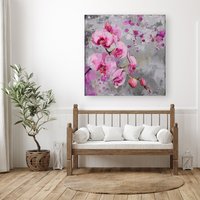 Warren Reed - Designer Orchids Splashart Canvas | Size: W30" x H30"