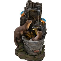 Monstershop Electric Water Feature - Otter Oasis in Grey