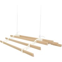 Monstershop Clothing Airer Ceiling Pulley - Ivory - 1.2m in White